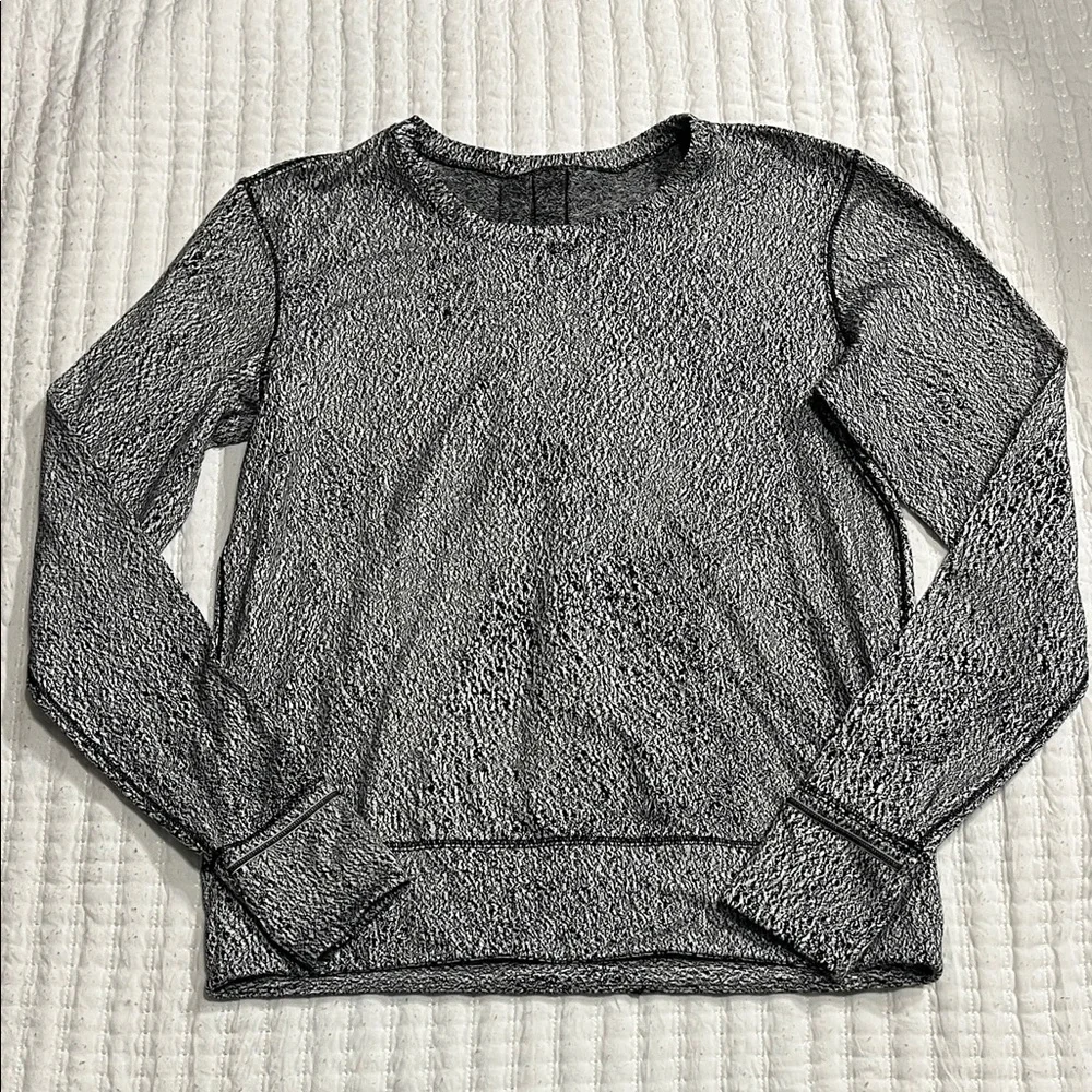 Lululemon Athletica Black Long Sleeve Sweatshirt